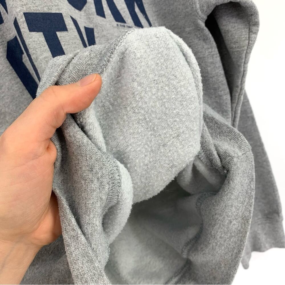 NYC New York City Crewneck Sweatshirt Grey Navy S - Picture 4 of 7